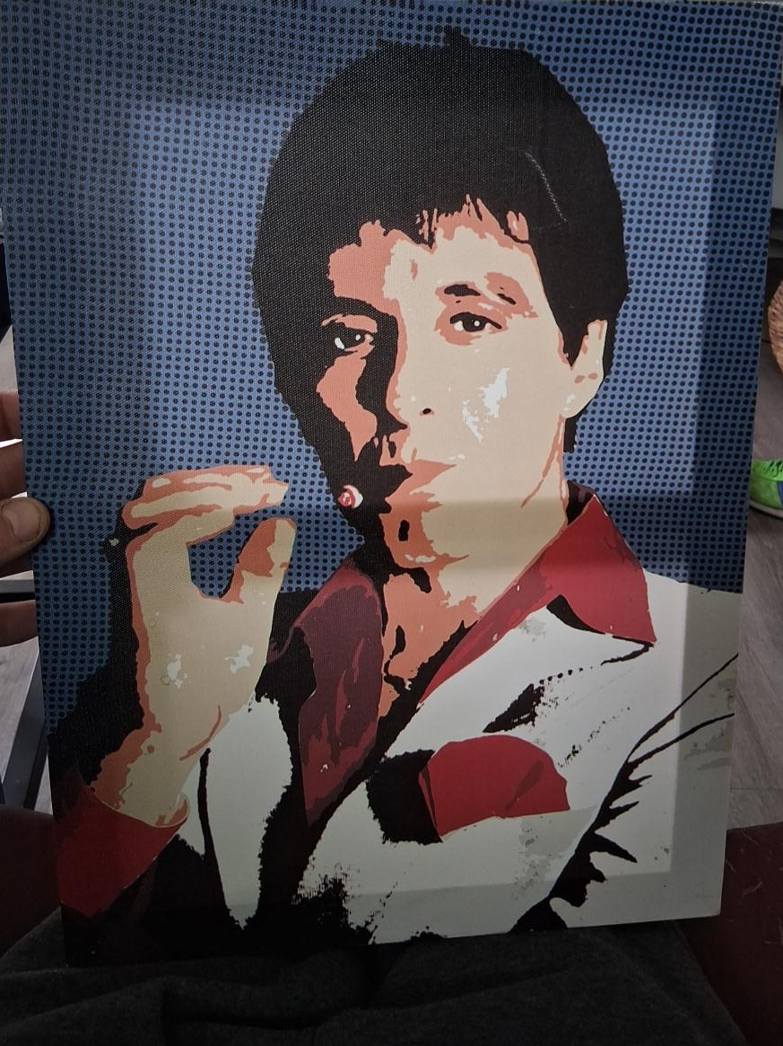 Scarface Al Pacino Canvas Print thumbnail