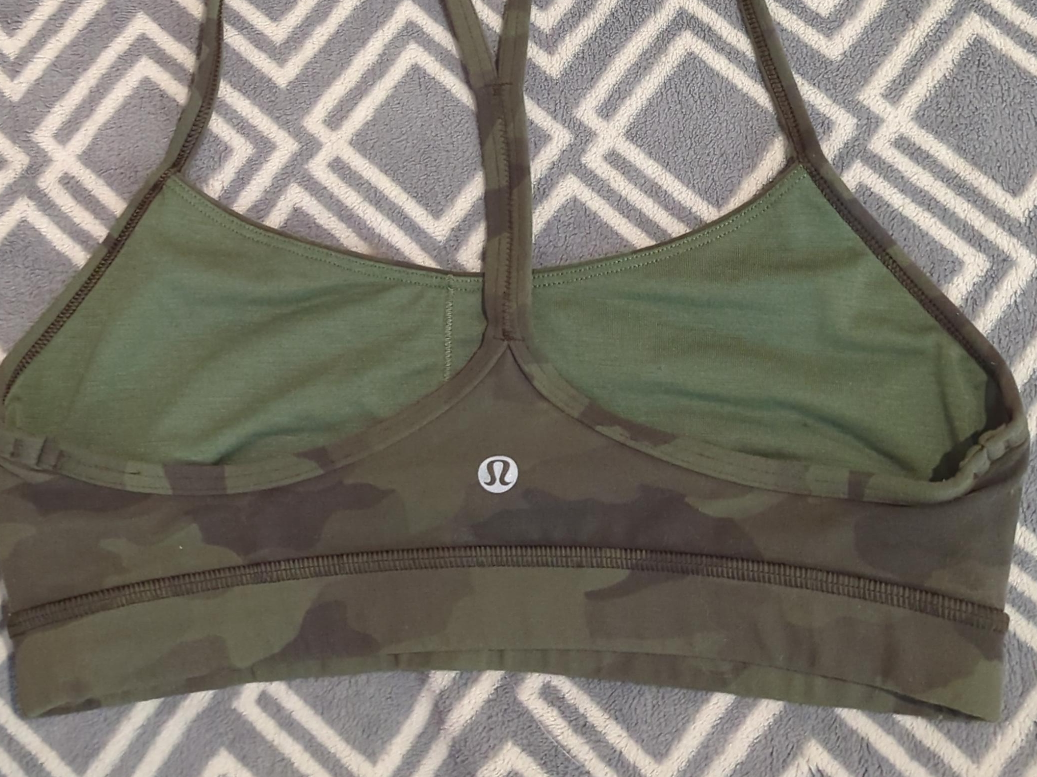 Lululemon Camo Sports Bra thumbnail