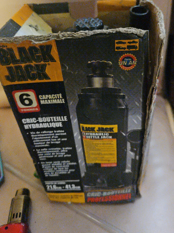 Black Jack 6 Tonne Hydraulic Bottle Jack
