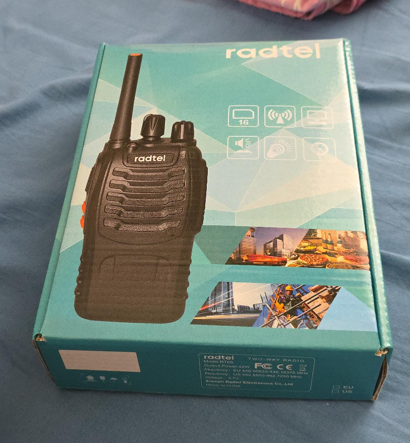 Radtel RT88 Walkie Talkies - brand New! thumbnail