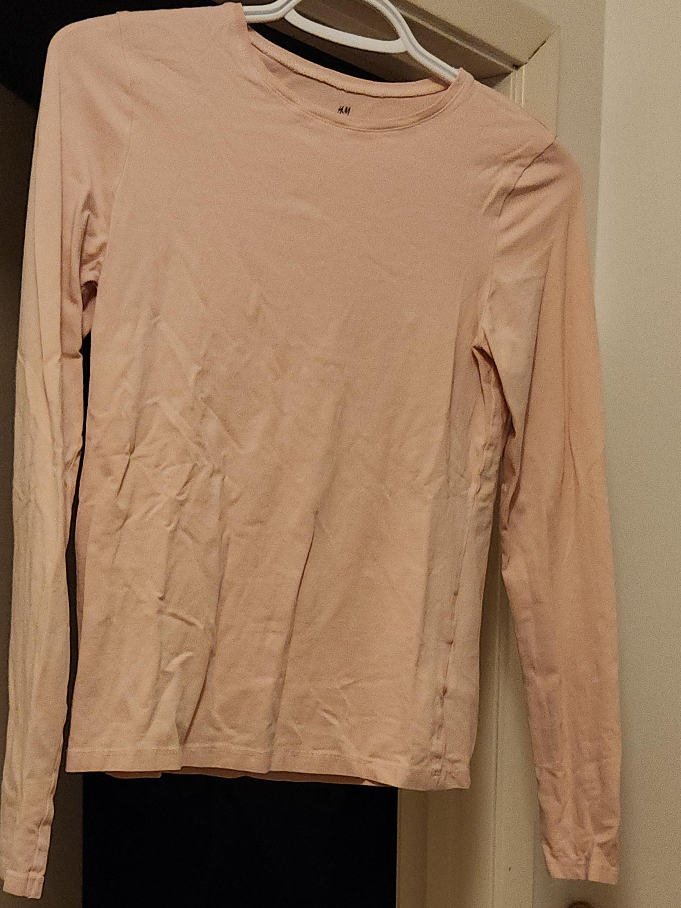 H&M Pink Long Sleeve Top thumbnail