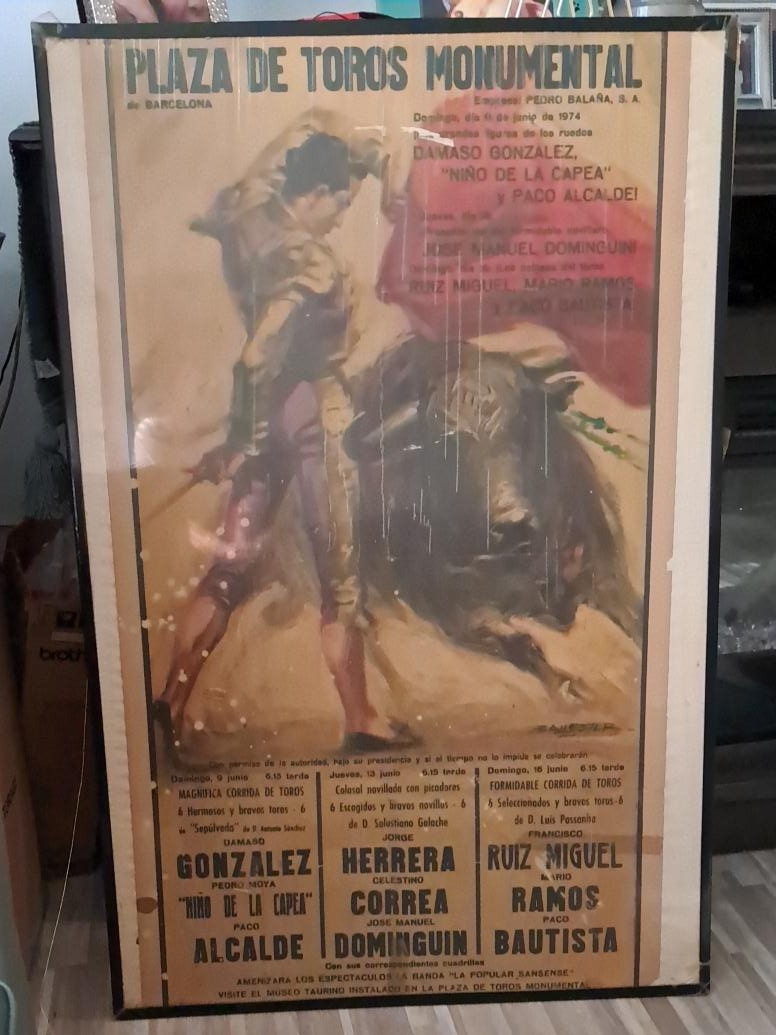 Plaza de Toros Monumental Barcelona Poster thumbnail
