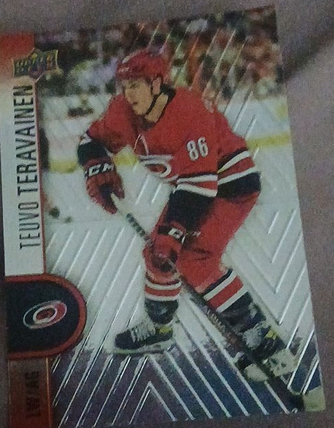 Teuvo Teravainen Upper Deck Hockey Card thumbnail