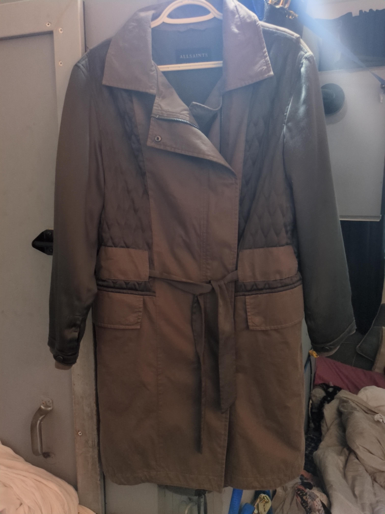 AllSaints Trench Coat - Size US 2 thumbnail