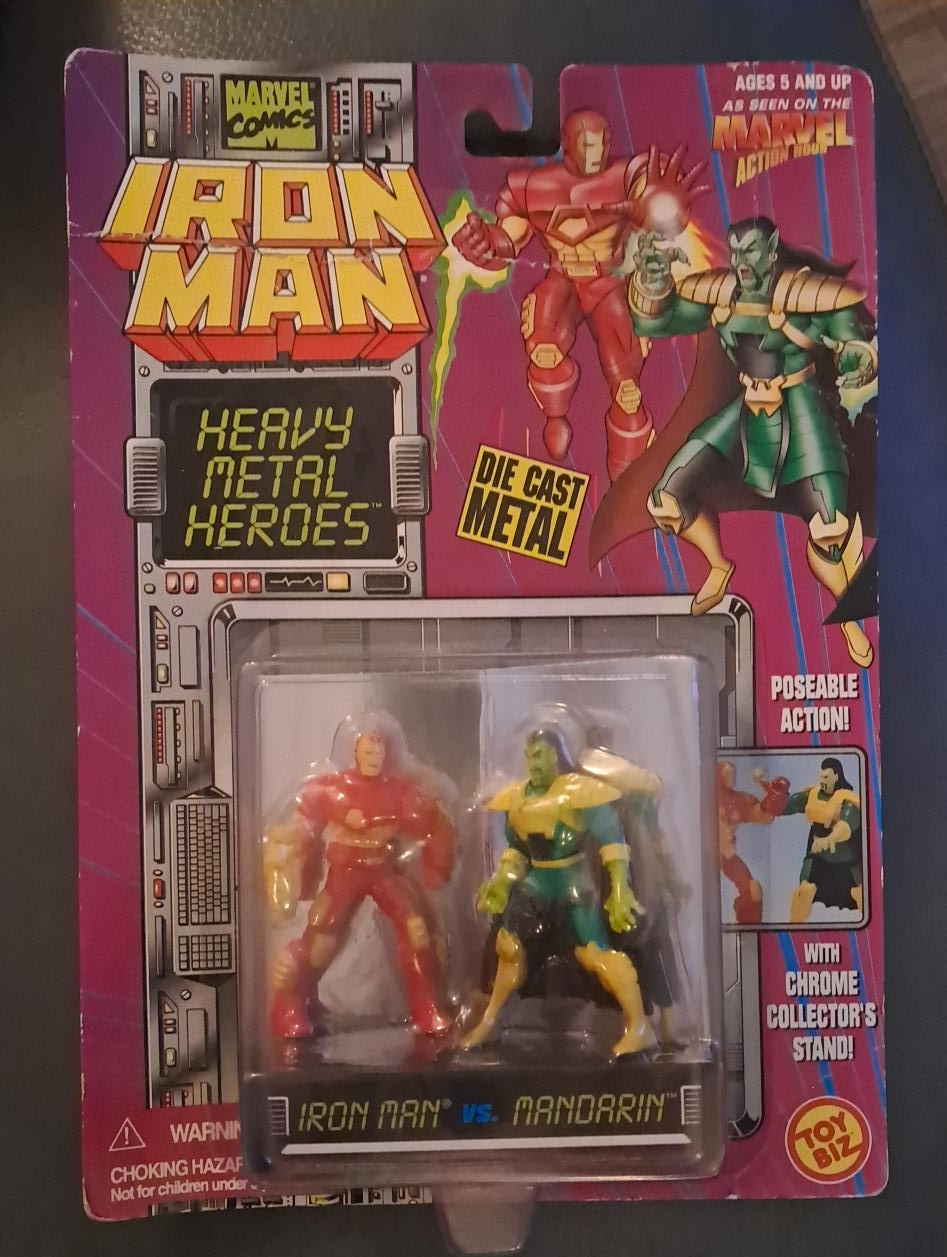 Marvel Comics Iron Man vs. Mandarin Action Figures thumbnail