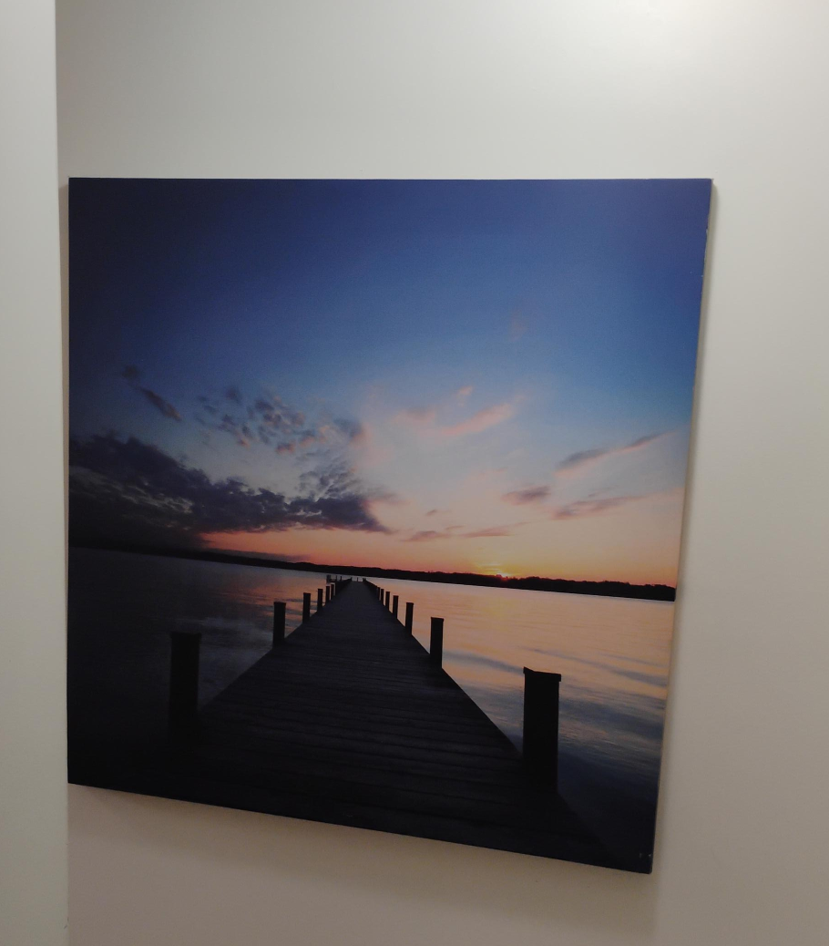 sunset wall canvus