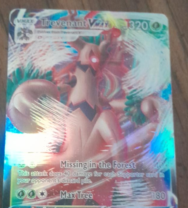 Trevenant VMAX Pokemon Card thumbnail