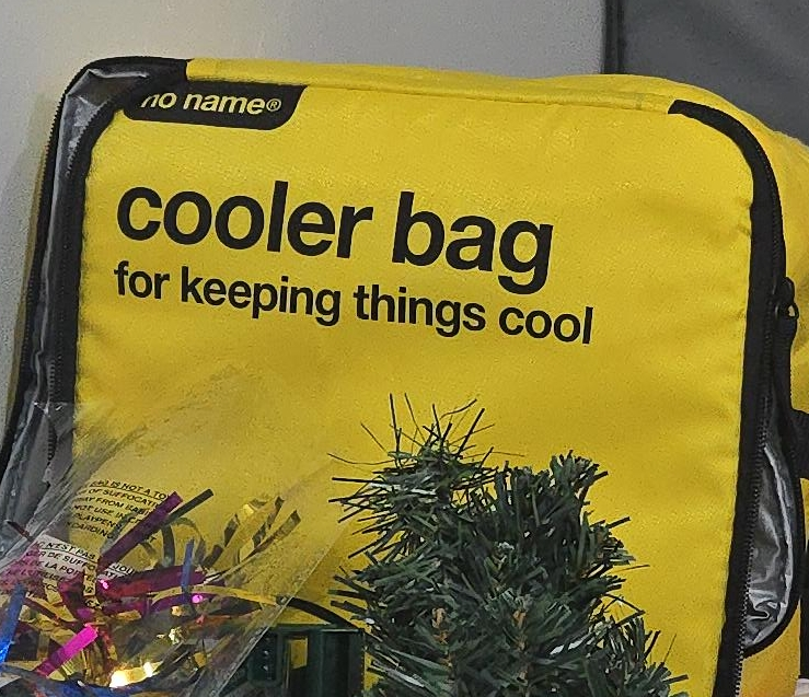 No Name Yellow Cooler Bag