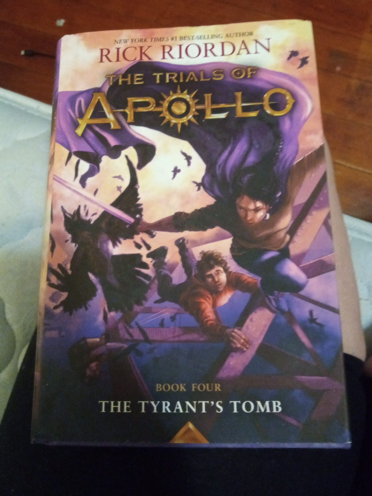 The Trials of Apollo: The Tyrant's Tomb by Rick Riordan thumbnail