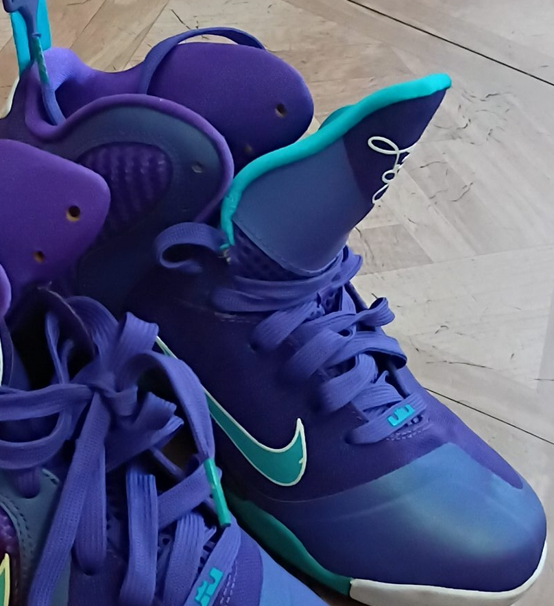 Nike LeBron 11 Purple/Teal Shoes thumbnail