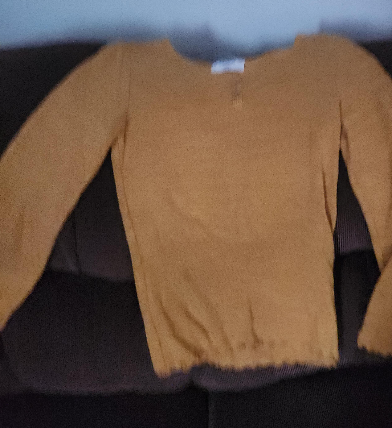 Yellow Long Sleeve Top thumbnail