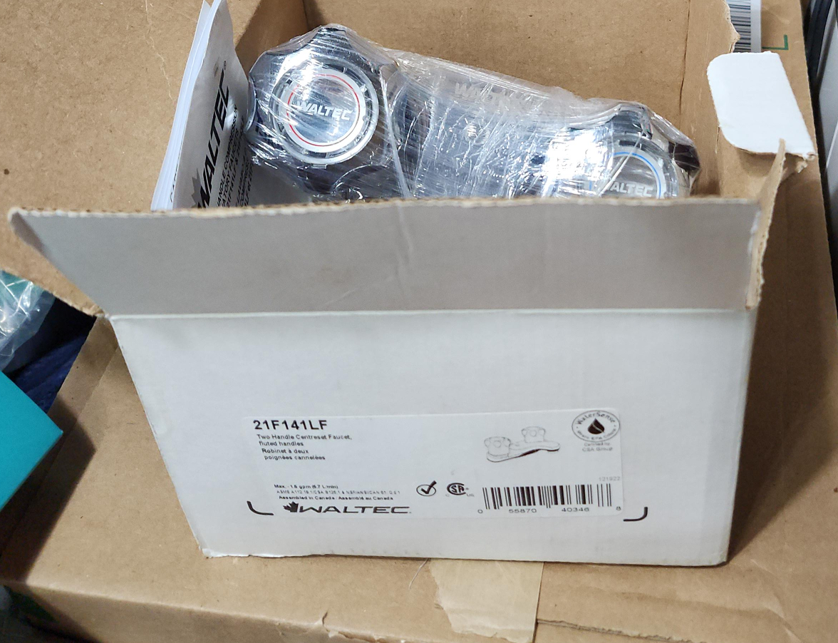 NEW Waltec Two Handle Centreset Faucet thumbnail