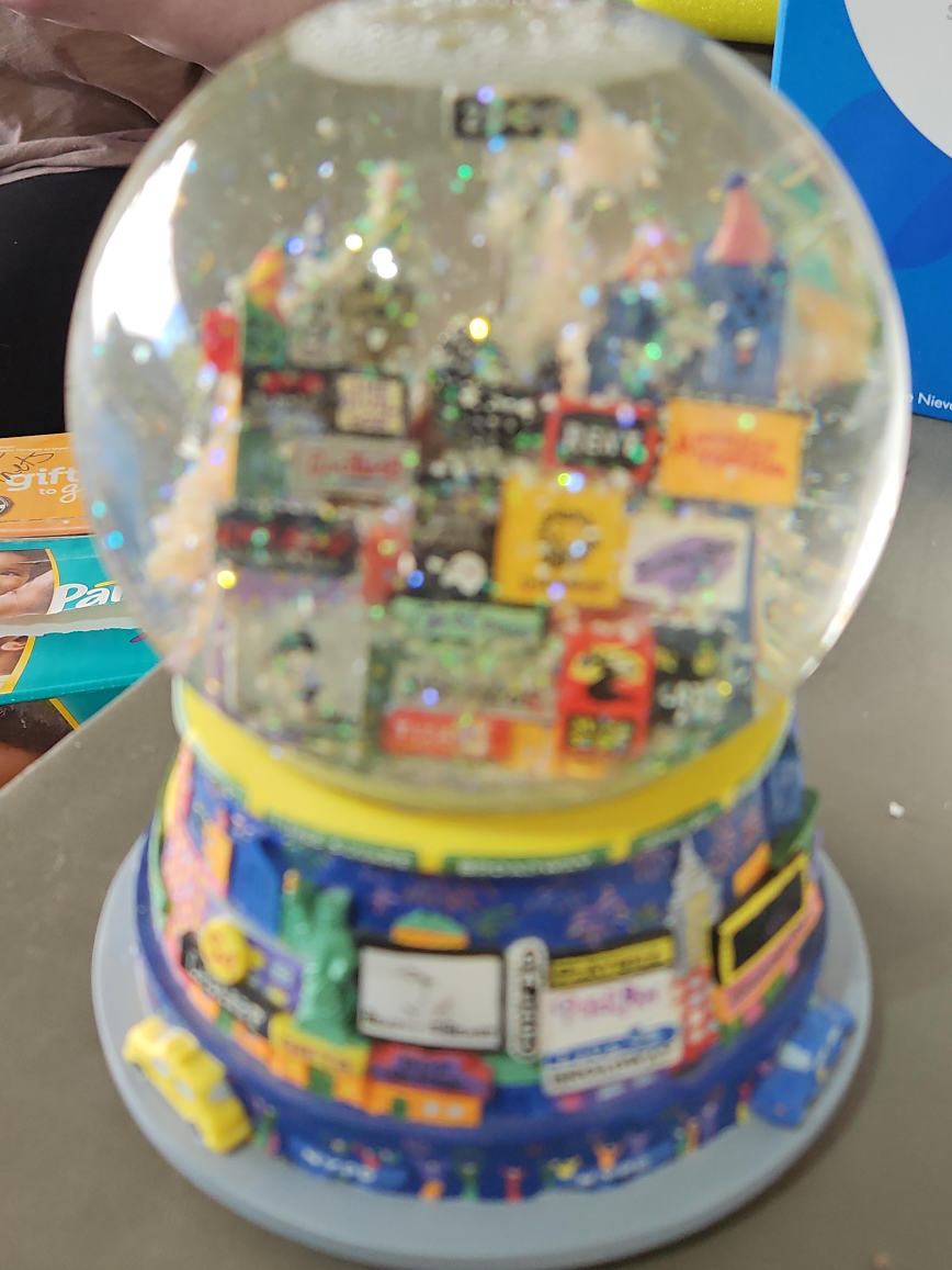 Times Square 2000 Snowglobe - Broadway Cares thumbnail