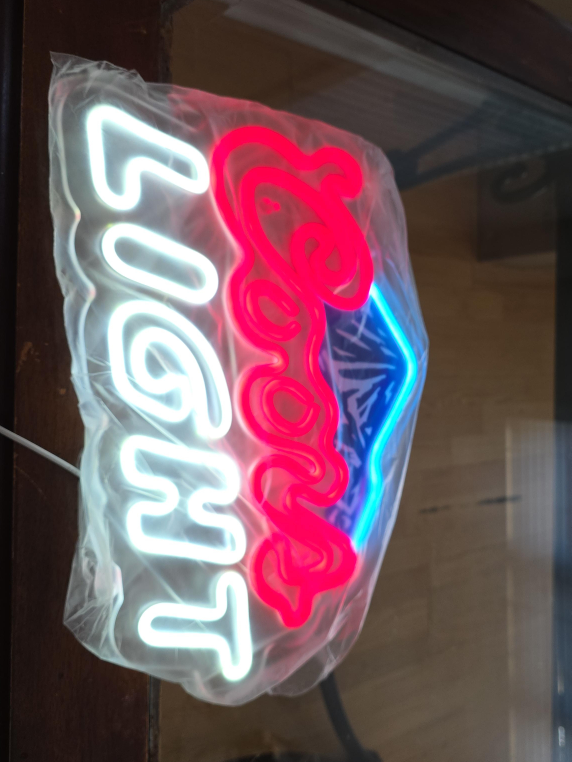 Coors Light Neon Sign - Bar Decor thumbnail