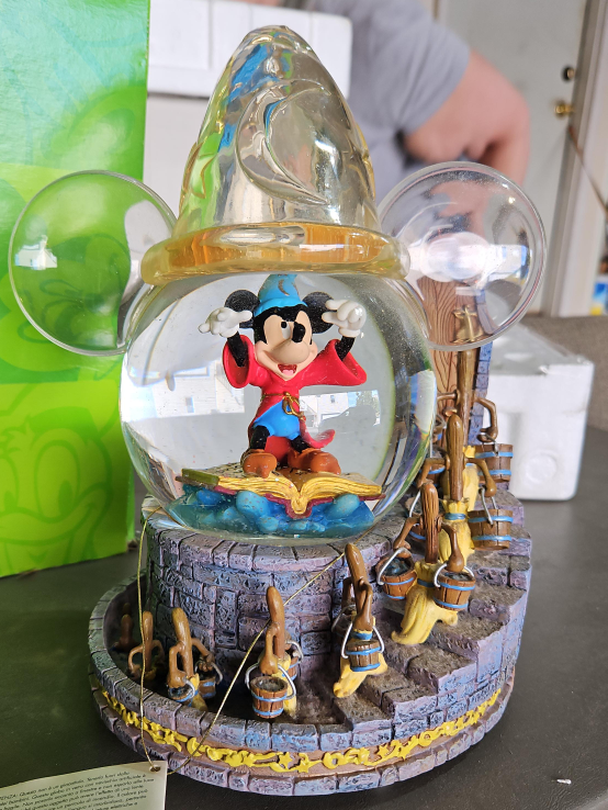 Disney Mickey Sorcerer Snow Globe thumbnail