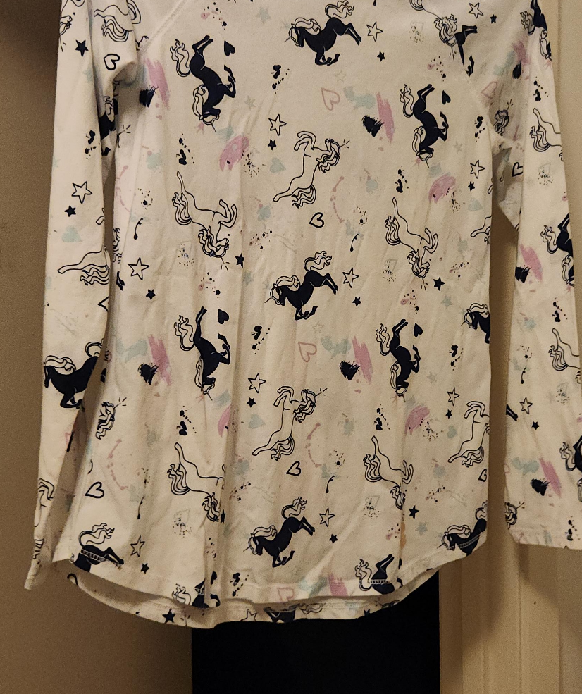 Unicorn Print Long Sleeve Shirt thumbnail