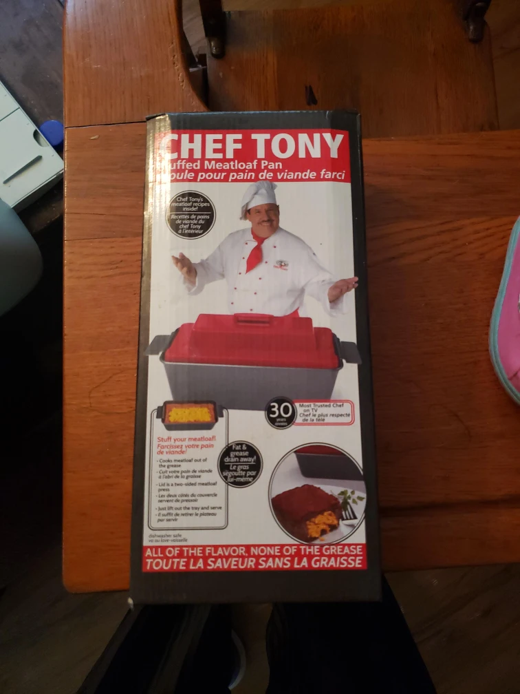 Chef Tony Stuffed Meatloaf Pan
