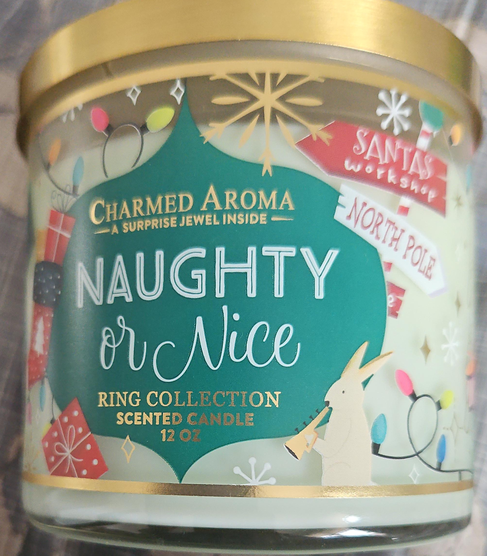 Charmed Aroma Naughty or Nice Candle thumbnail