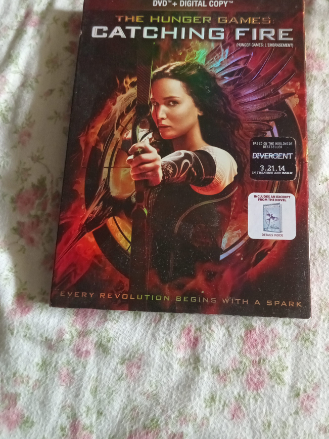 The Hunger Games: Catching Fire DVD thumbnail