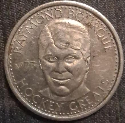 Raymond Bourque Hockey Greats Coin