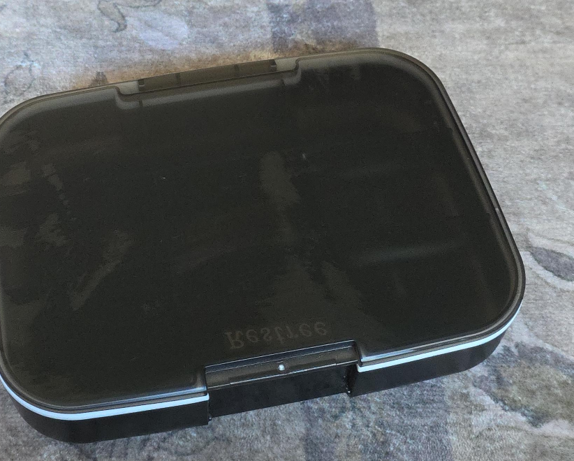 Restree Large Pill Organizer - Black thumbnail
