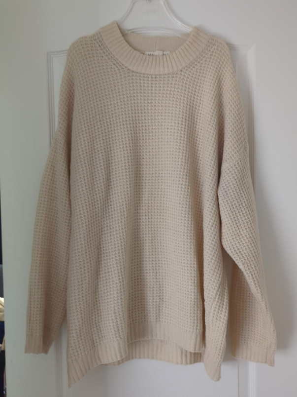 Aritzia Cream Knit Sweater thumbnail