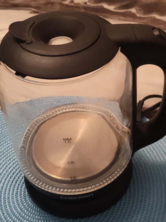 Chefman 1.7L Electric Glass Kettle thumbnail