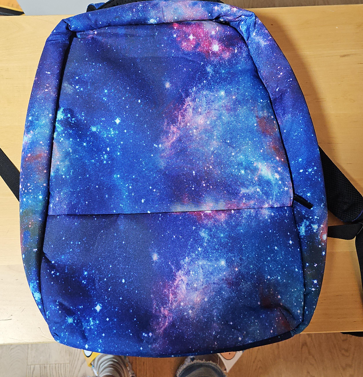 Laptop Holding Galaxy Print Backpack - Hot Topic thumbnail
