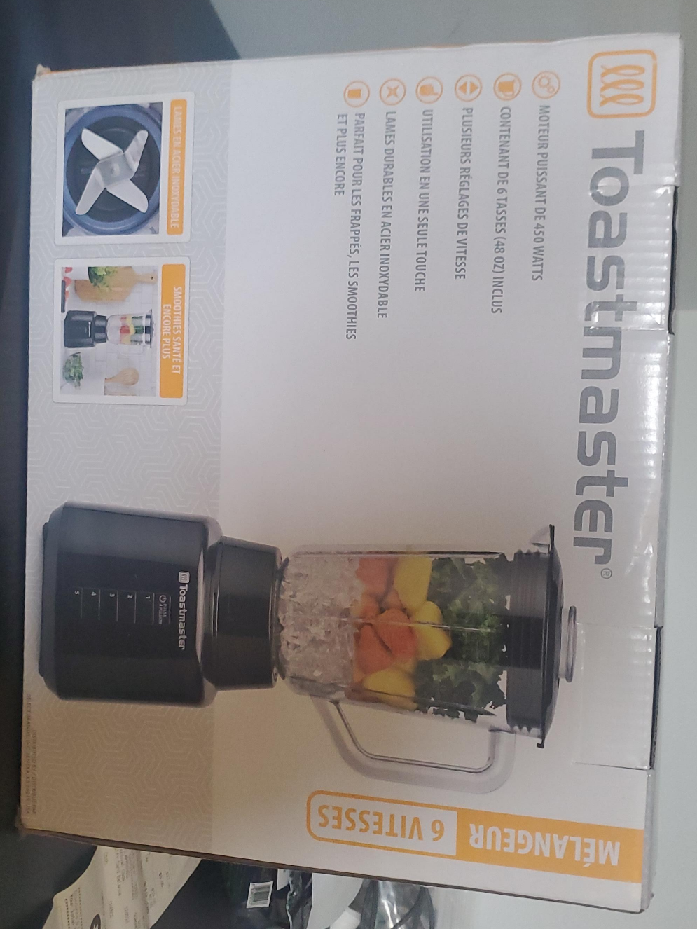 New Toastmaster 6-Speed Blender image indicator(1)
