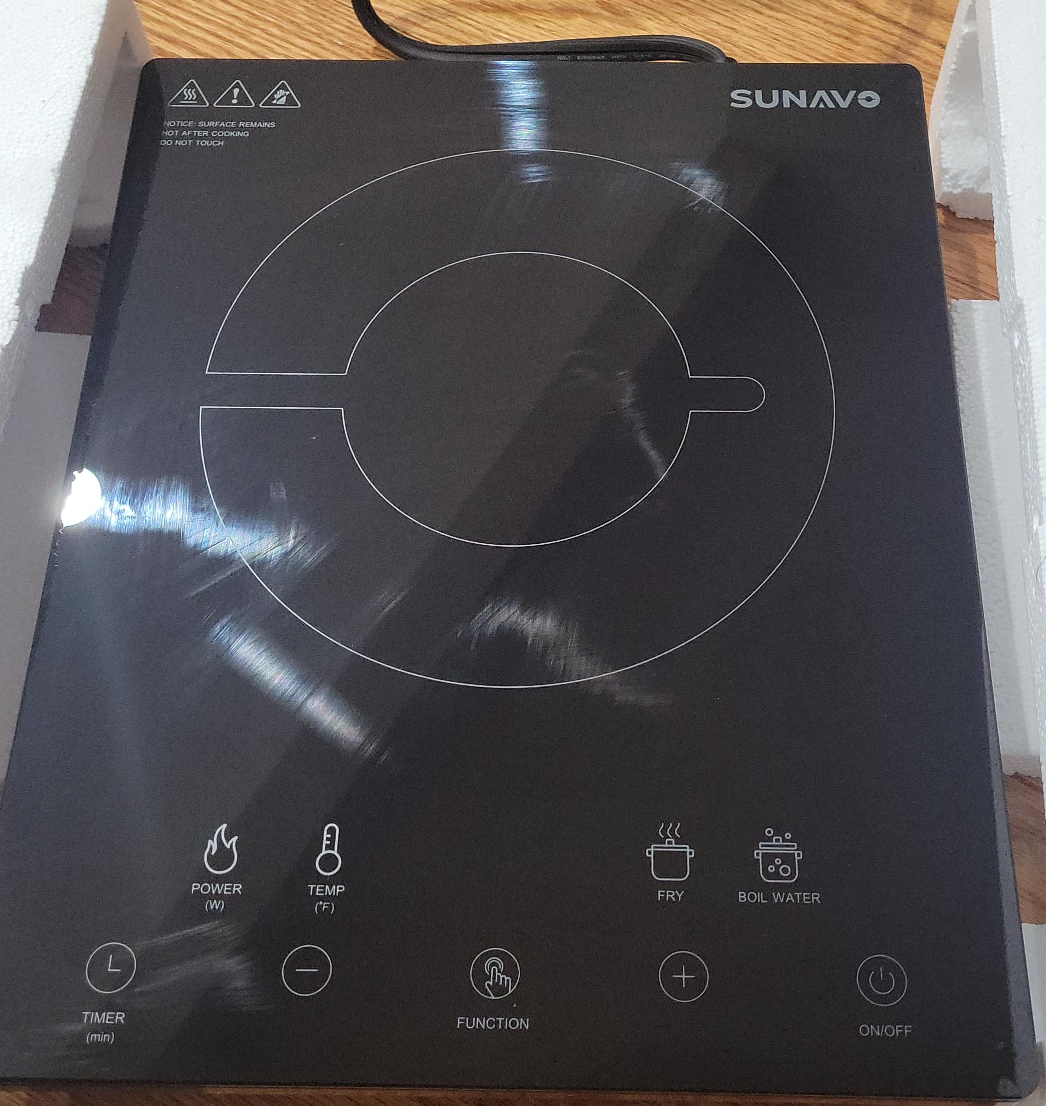 SUNAVO Induction Cooktop CB-I11A - Single thumbnail