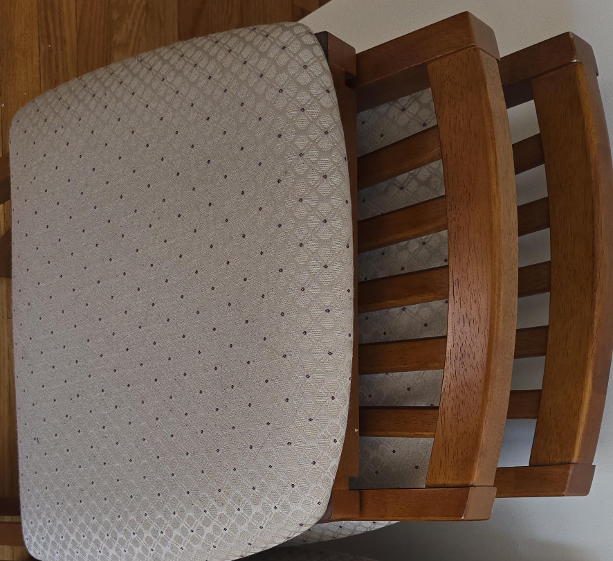 Set of 4 Foldable Wooden Dining Chairs thumbnail