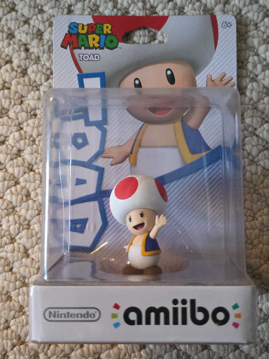 Toad Amiibo - Super Mario Series - Nintendo thumbnail