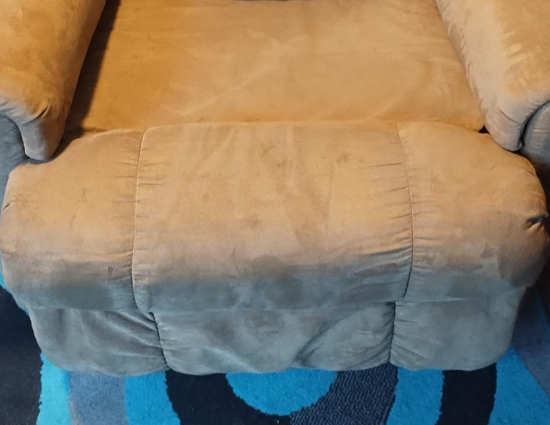 Beige Recliner Chair rocking