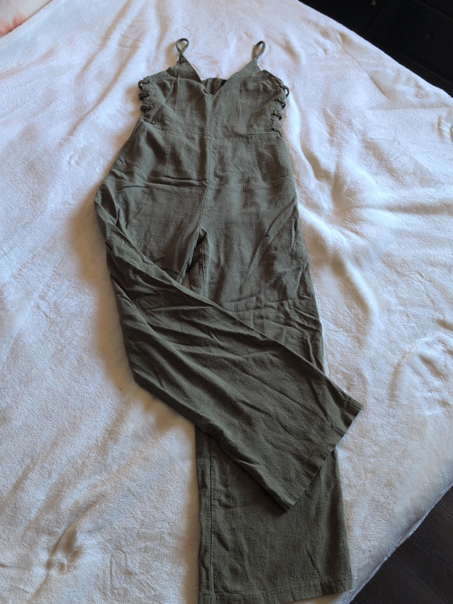 Olive Green Jumpsuit