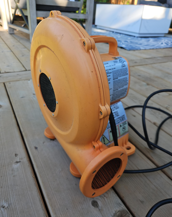 Inflatable Bounce House Blower Fan - Orange thumbnail