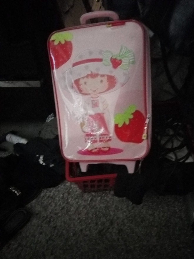 Strawberry Shortcake Rolling Suitcase image indicator(1)