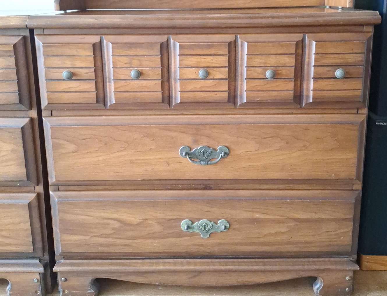 Wooden Dresser with Drawers thumbnail