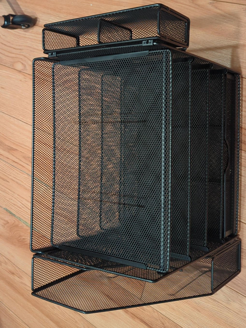 Black Mesh Desk Organizer thumbnail