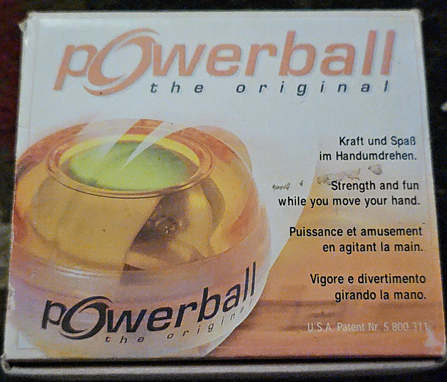 Powerball The Original Gyroscope - New in Box - Blue thumbnail