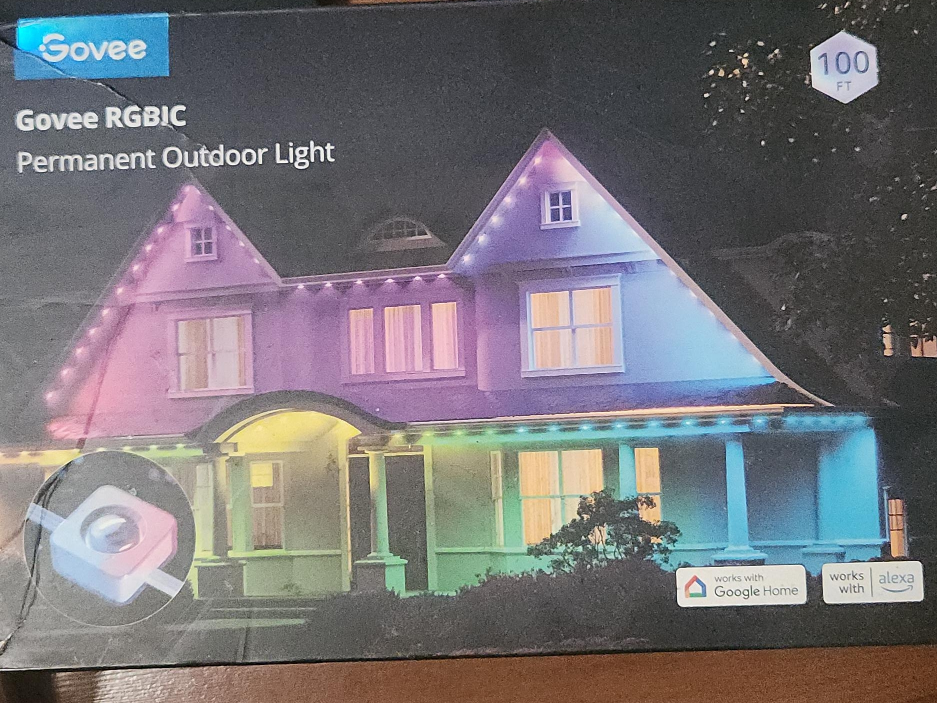 Govee RGBIC Permanent Outdoor Lights - 100ft thumbnail