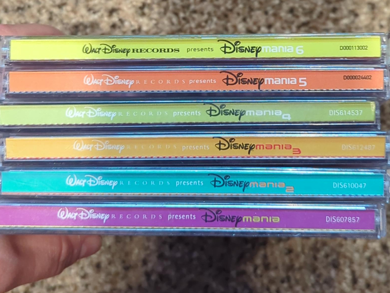 Disney Mania CD Collection (Volumes 1-6)