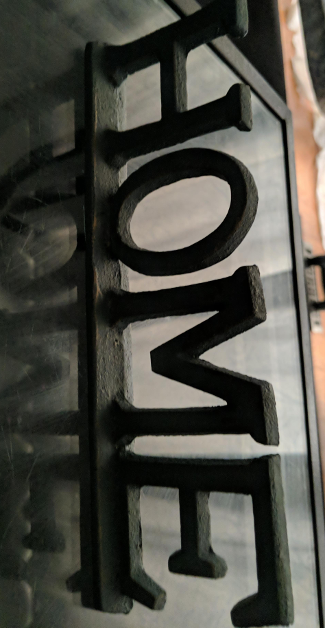 Metal 'Home' Wall/table Decor 🧡 thumbnail