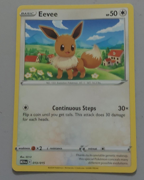 Eevee Pokémon Card thumbnail