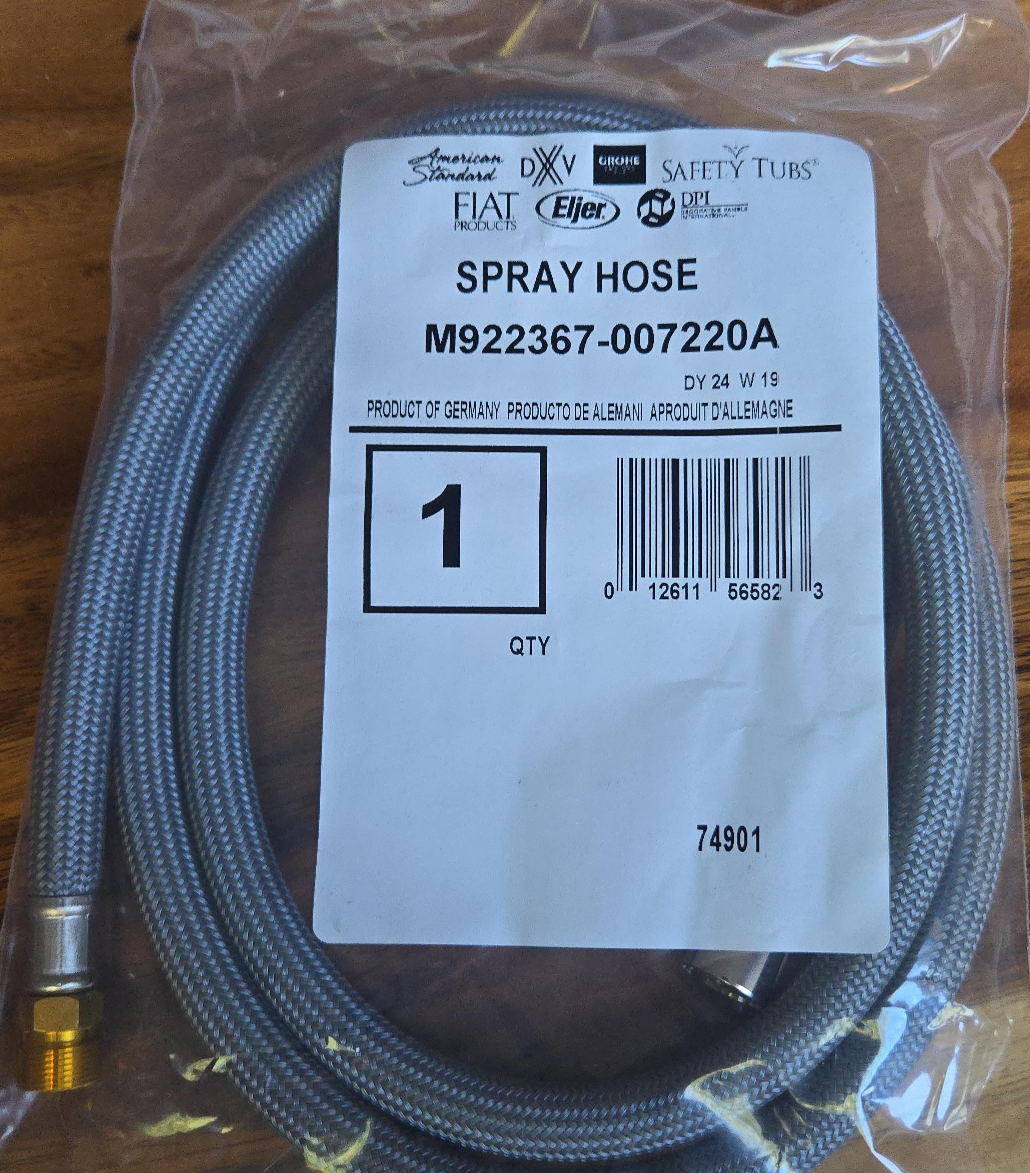 Spray Hose M922367-007220A American Standard Grohe Eljer thumbnail