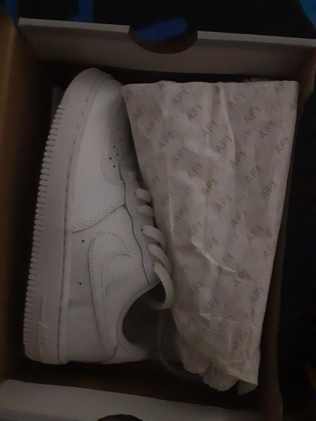 Nike Air Force 1 (PS) - Size 13C - White - New in Box thumbnail