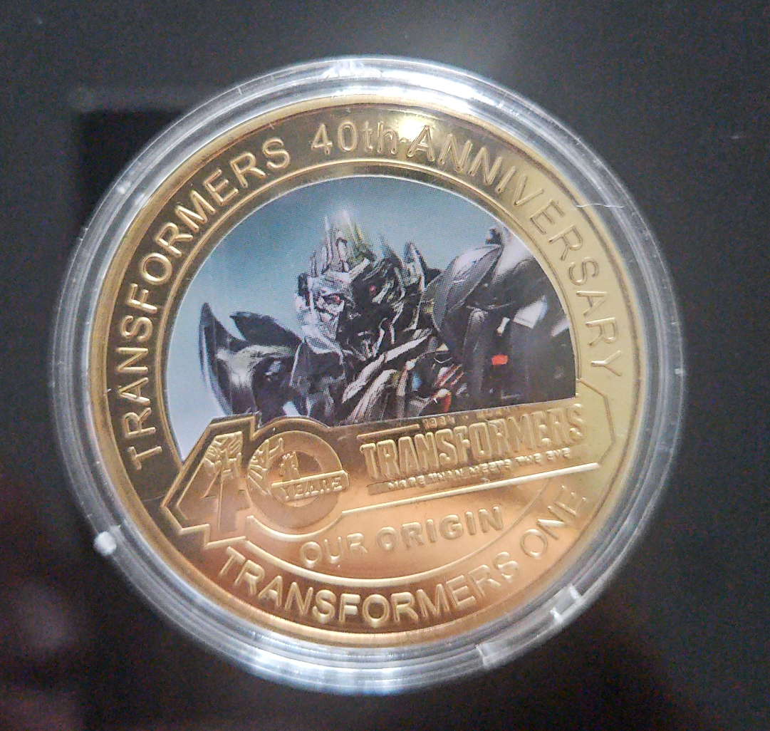 Transformers 40th Anniversary Coin thumbnail