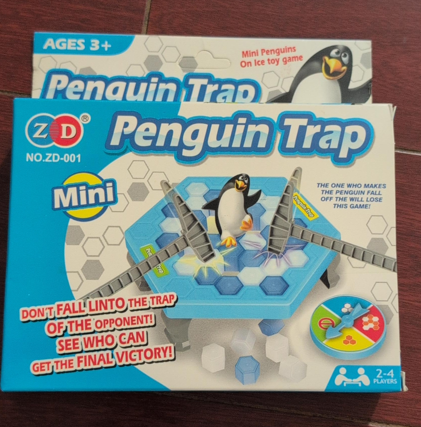 Penguin Trap Mini Ice Toy Game - Ages 3+