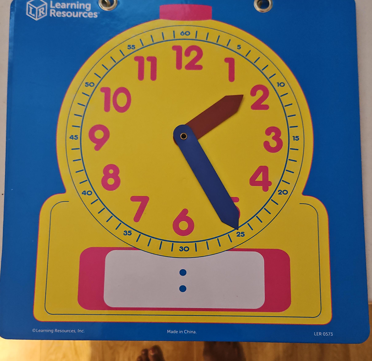 Learning Resources Teaching Clock x2 thumbnail