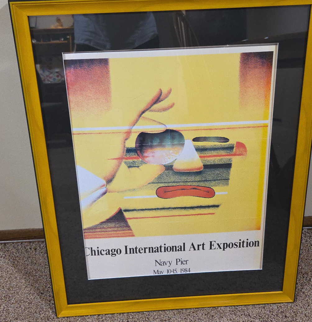 Chicago International Art Exposition Navy Pier Poster thumbnail
