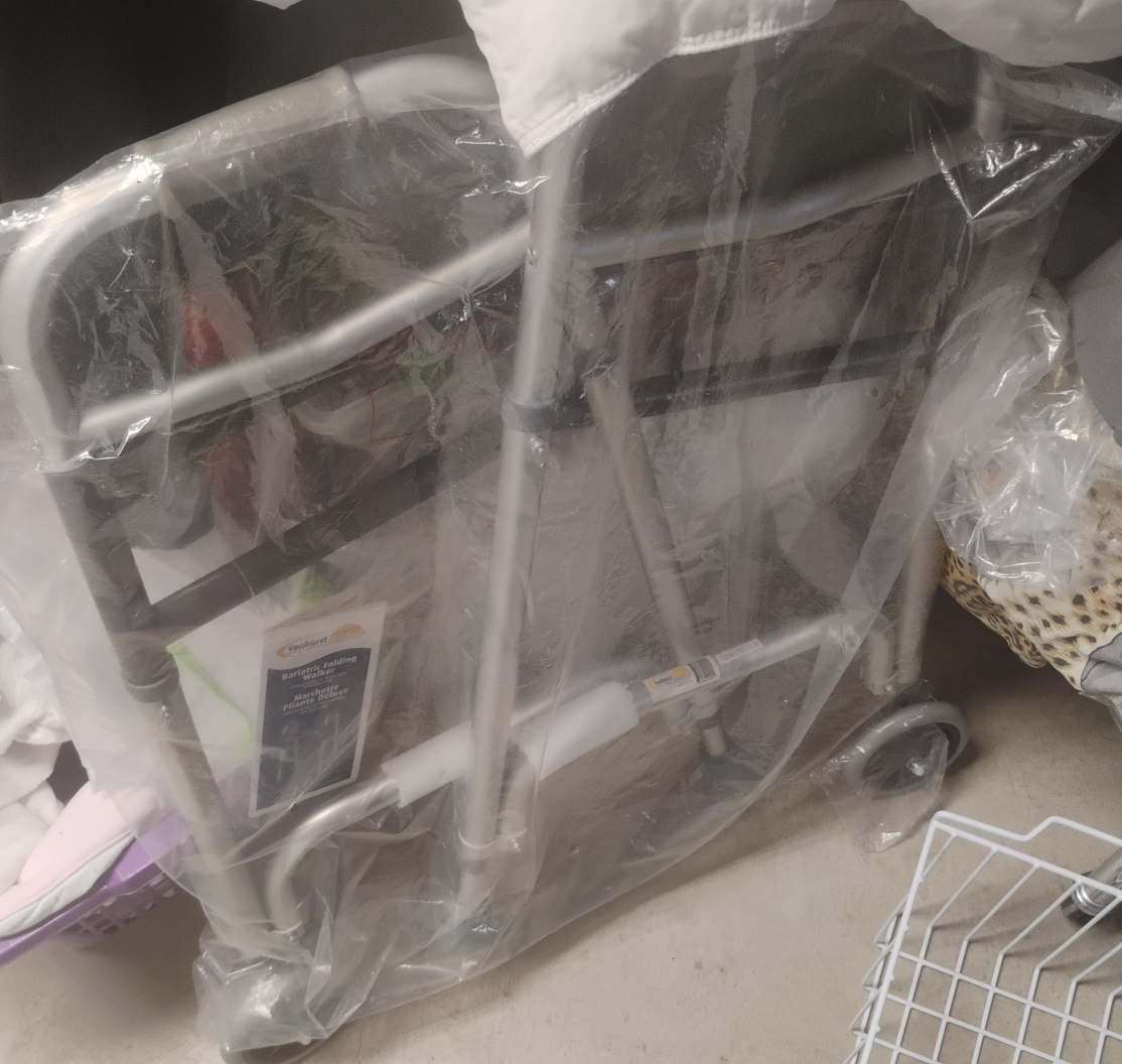 New Bariatric Folding Walker by Indago